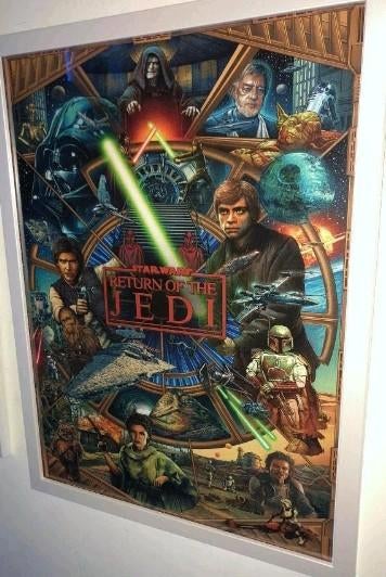 Star wars, Ophalen of Verzenden, Zo goed als nieuw, A1 t/m A3, Film en Tv