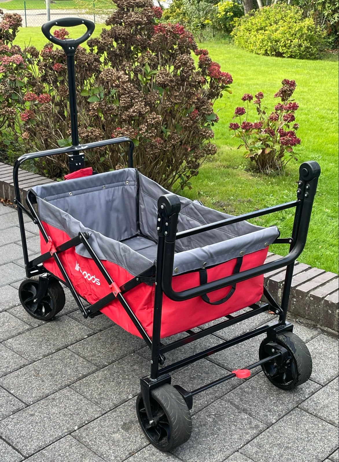 Opvouwbare bolderkar van Lifegoods - Rood, Caravans en Kamperen, Ophalen of Verzenden, Opvouwbaar, Zo goed als nieuw