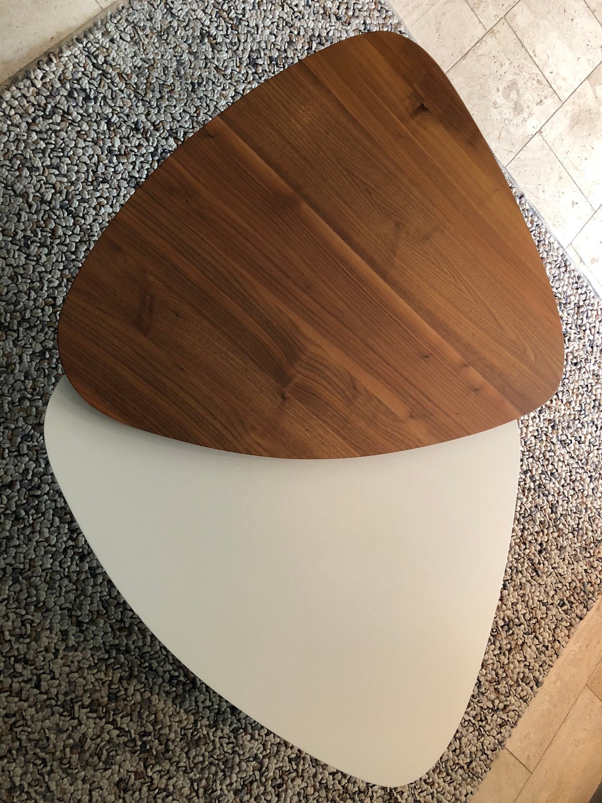 Twee mooie salontafels van Leolux, Ophalen, 50 tot 100 cm, Zo goed als nieuw, 5 – 50