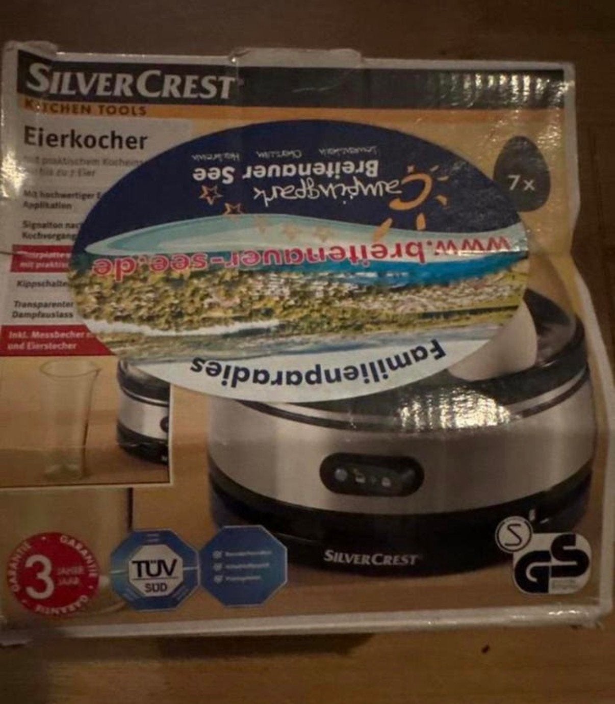 SilverCrest Eierkoker - z.g.a.n., Witgoed en Apparatuur, Eierkokers, Zo goed als nieuw, Ophalen of Verzenden
