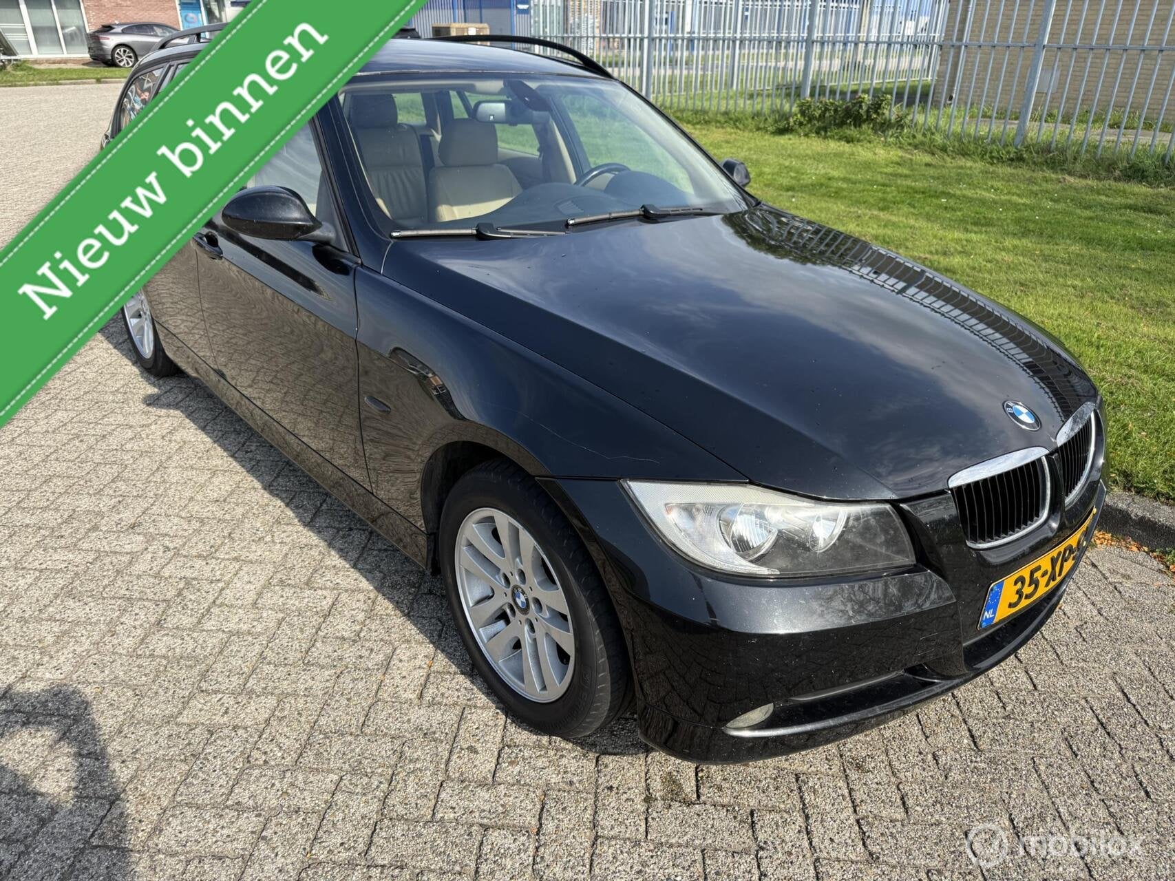 BMW 3-serie Touring 320i High Executive| APK 03-2027| NAP, Auto's, Achterwielaandrijving, 4 cilinders, 150 pk, Zwart