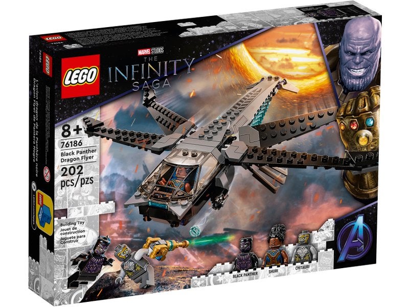 Lego  Black Panther Dragon Flyer (76186) Nieuw, Marvel, Lego, Nieuw, Ophalen of Verzenden