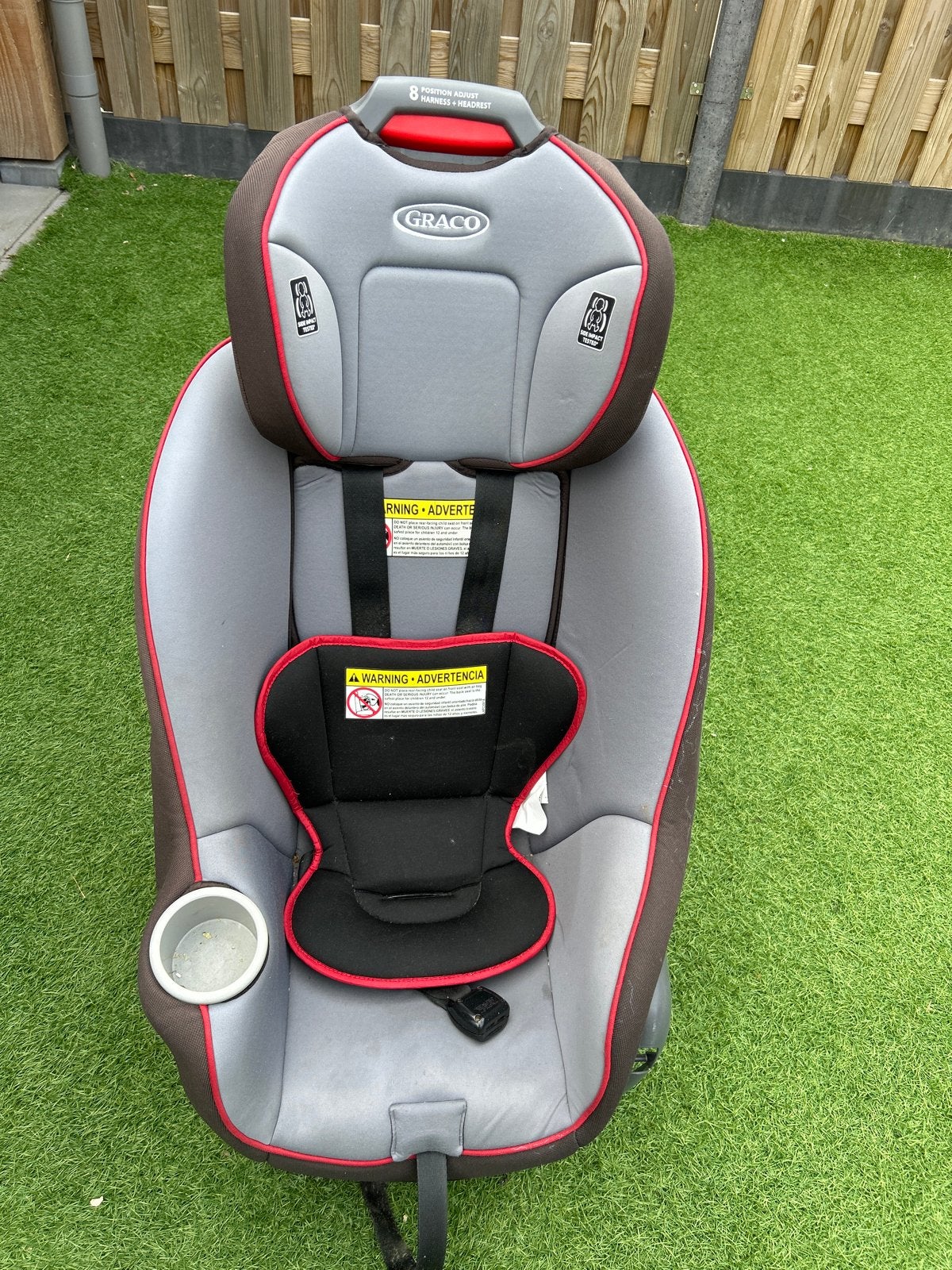 Graco autostoel 9-36 kg met bekerhouder / Child Seat, Ophalen, Verstelbare rugleuning, 9 t/m 36 kg, Graco