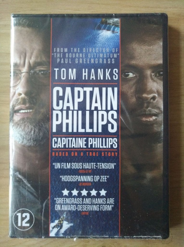 DVD | Captain Phillips ( SEALED ), Ophalen, Engels, Nederlands, Actiethriller