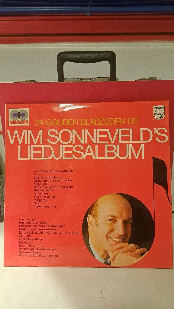 Wim Sonneveld's liedjes album 2 lp's (Z259-102), Cd's en Dvd's, Vinyl | Nederlandstalig, Ophalen of Verzenden, Zo goed als nieuw