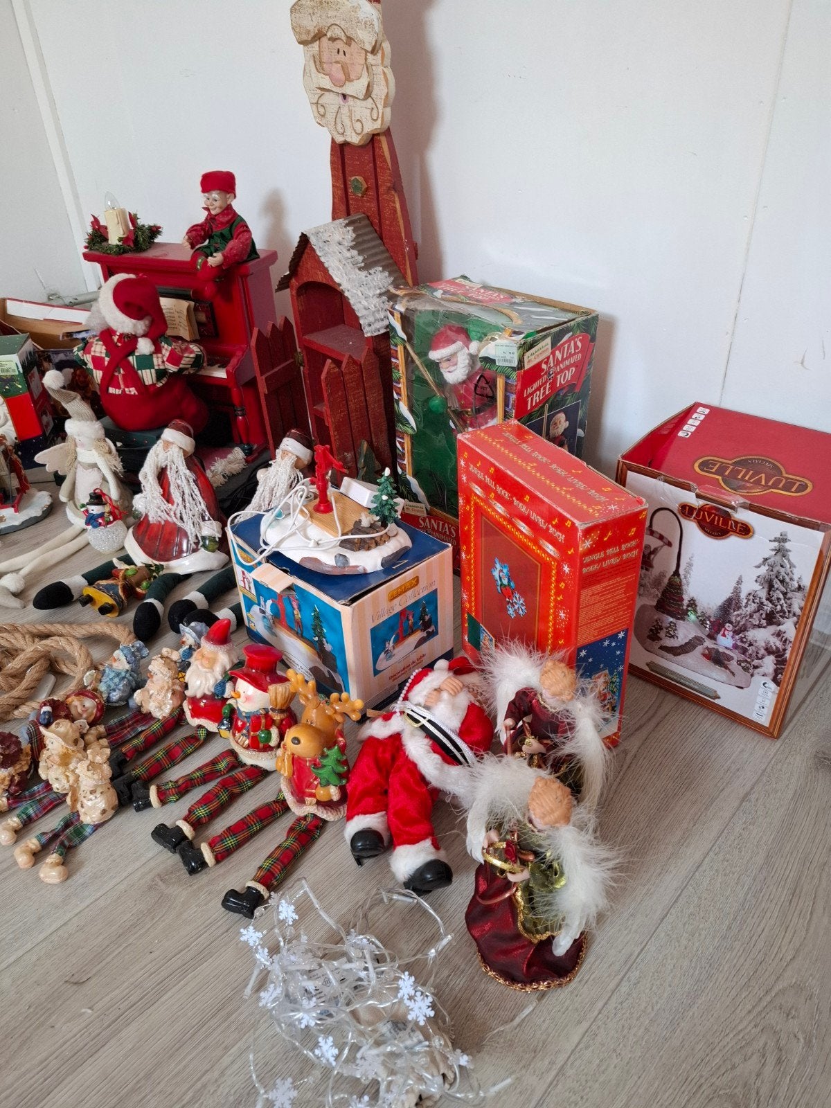 patij kerstspullen diverse, Ophalen, Gebruikt
