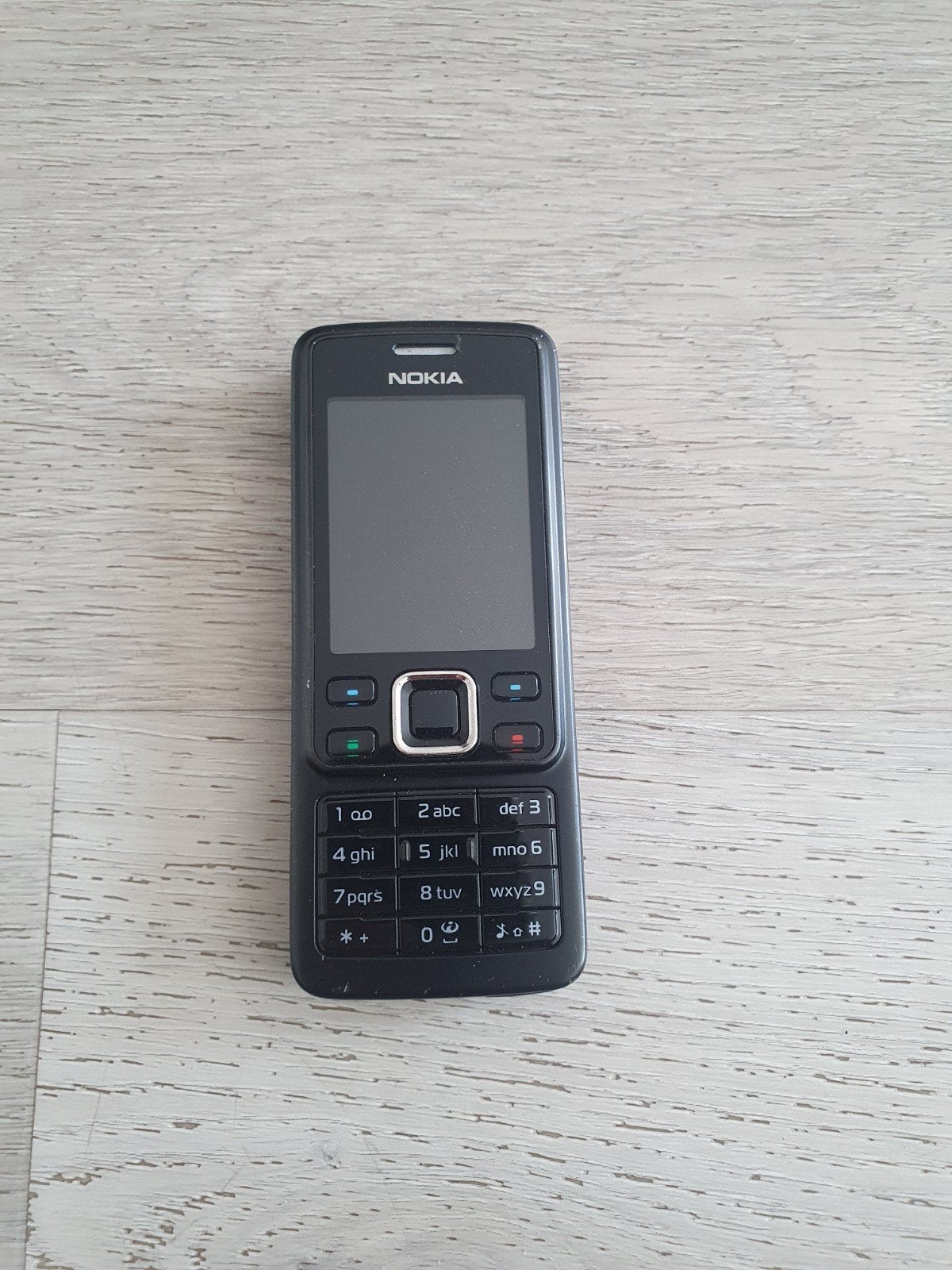 zeldzame nokia 6300 zwart in goede staat, Telecommunicatie, Ophalen of Verzenden, Zwart