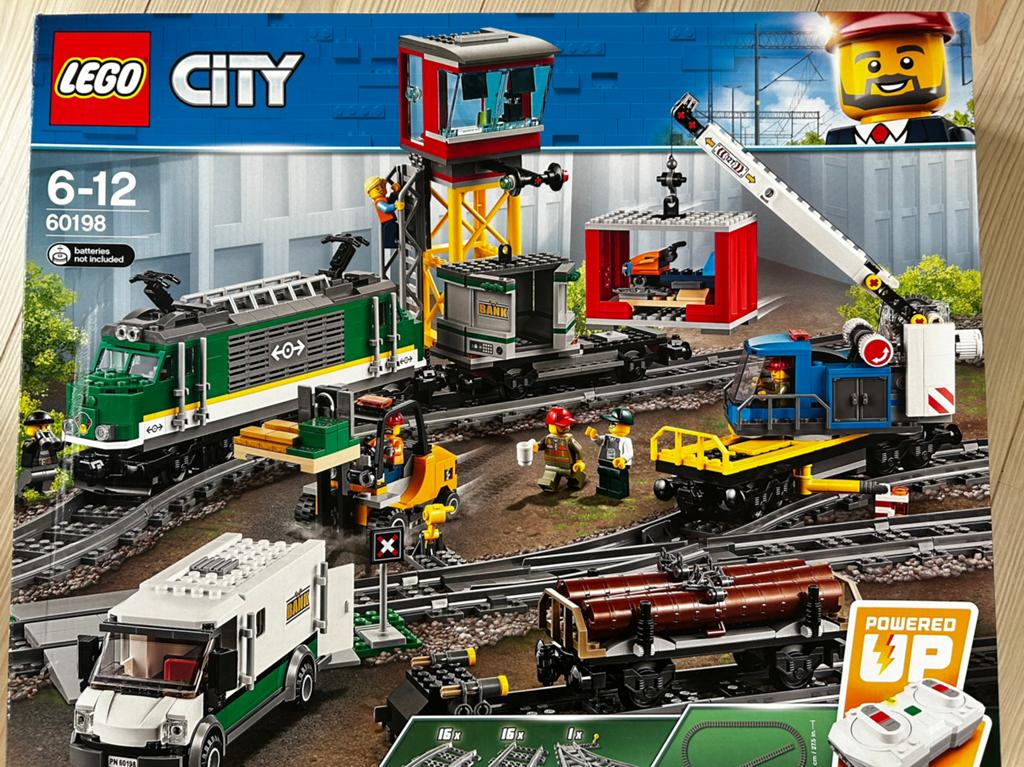 LEGO City Goederentrein 60198 - Compleet, City, Lego, Ophalen of Verzenden, Zo goed als nieuw