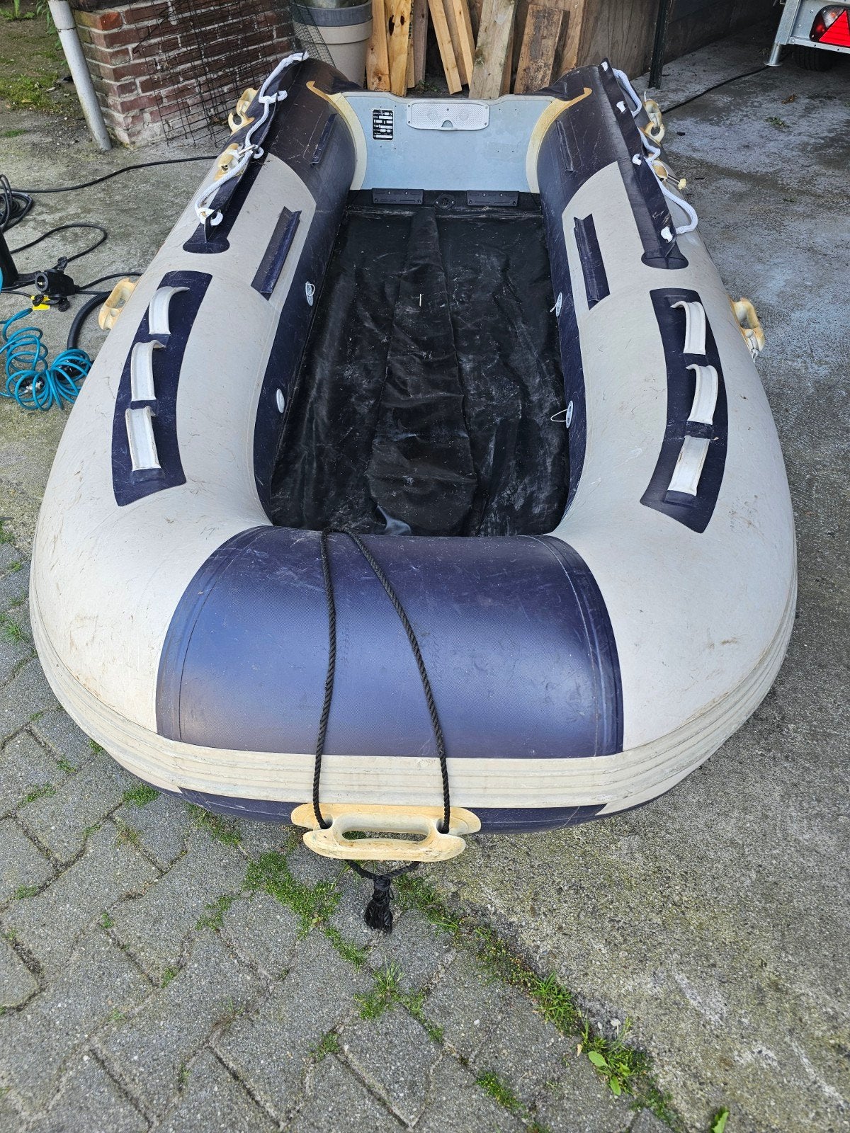 Rib4Fun rubberboot met Tohatsu 4pk buitenboordmotor, Watersport en Boten, Inclusief motor, Gebruikt, Overige materialen, Ophalen