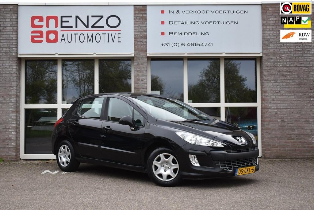 Peugeot 308 1.6 VTi XS 1e eigenaar Automaat Cruise NLauto, Auto's, Stof, Gebruikt, 4 cilinders, Zwart