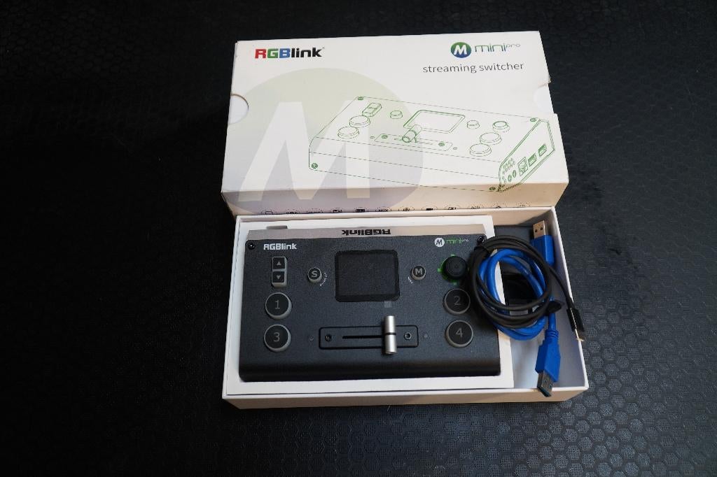 RGBlink mini-pro video switcher 4x HDMI in 1x HDMI uit, Ophalen of Verzenden, Nieuw, Video