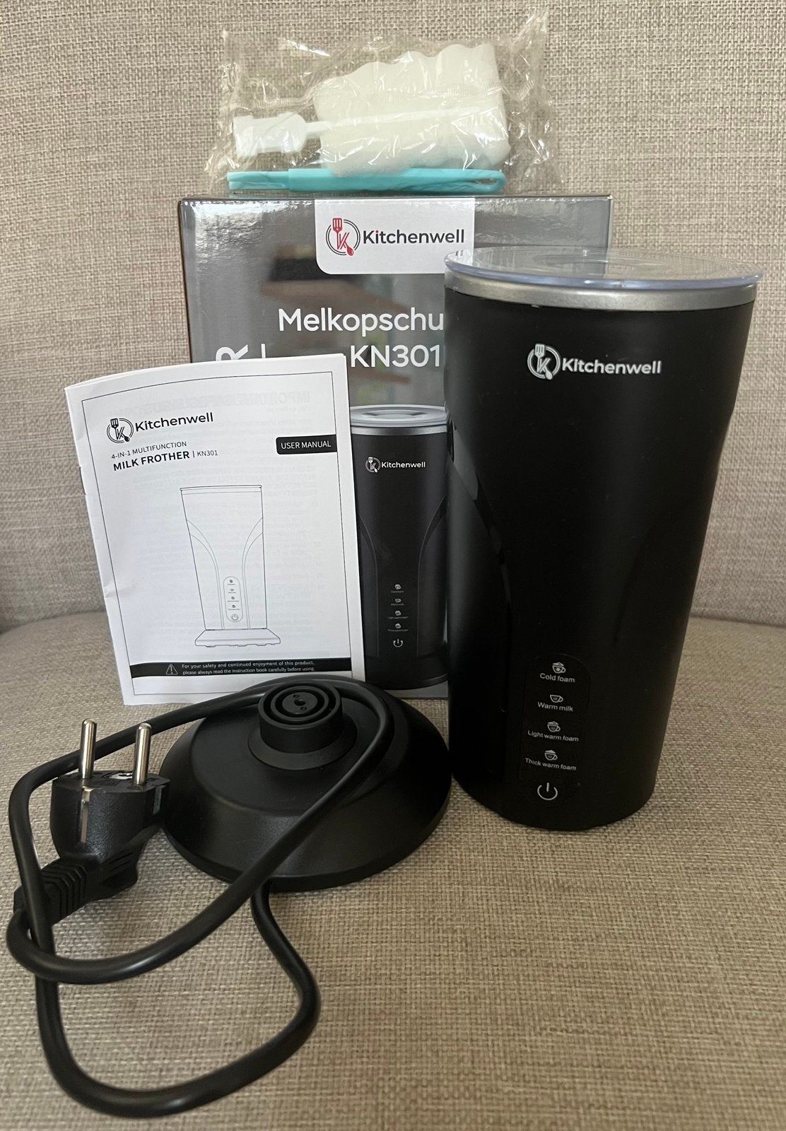 Melkopschuimer (nieuw), Ophalen of Verzenden, Nieuw, Elektrische melkopschuimer