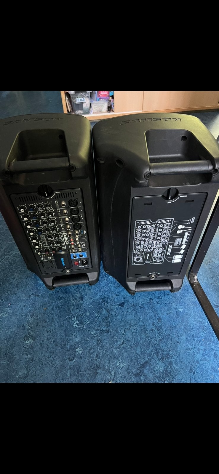 Samson Expedition XP800 PA Systeem + sE Electronics V7 Micro, Ophalen of Verzenden, Zo goed als nieuw, 5 tot 10 kanalen, Microfooningang