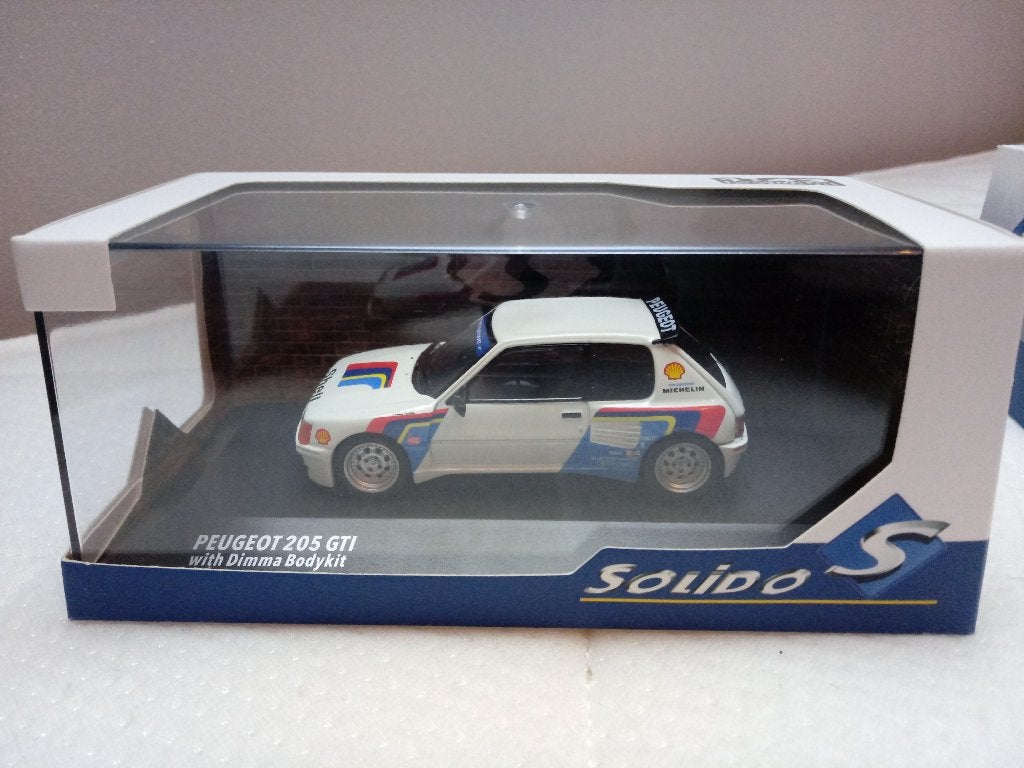 Peugeot 205 GTI Dimma bodykit 1/43 Solido, Ophalen, Nieuw, Auto, Solido