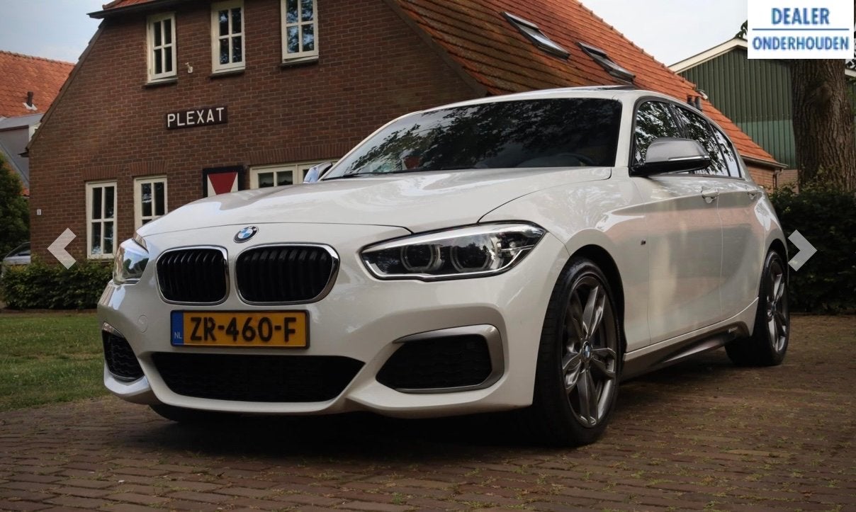 BMW 1-Serie 3.0 M135i 5DR Xdrive AUT 2016 Wit, Auto's, Alcantara, Wit, Parkeersensor, Bedrijf