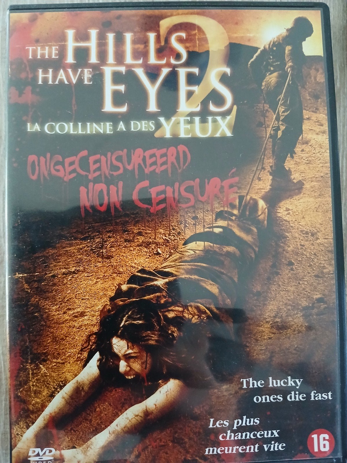 the hills have eyes - deel 2, Vanaf 16 jaar, Ophalen of Verzenden, Zo goed als nieuw, Overige genres