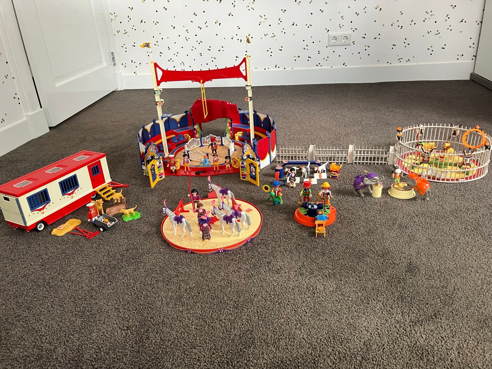 Grote Playmobil Circus Set met veel extra's, Ophalen, Gebruikt, Jongen of Meisje