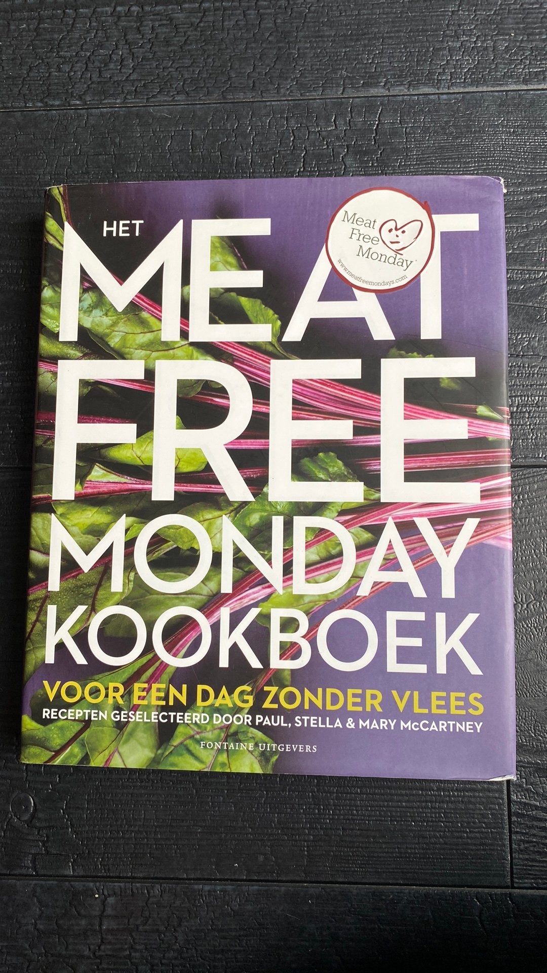 Het meat free monday kookboek - Paul en Stella Mccartney, Ophalen of Verzenden, Zo goed als nieuw