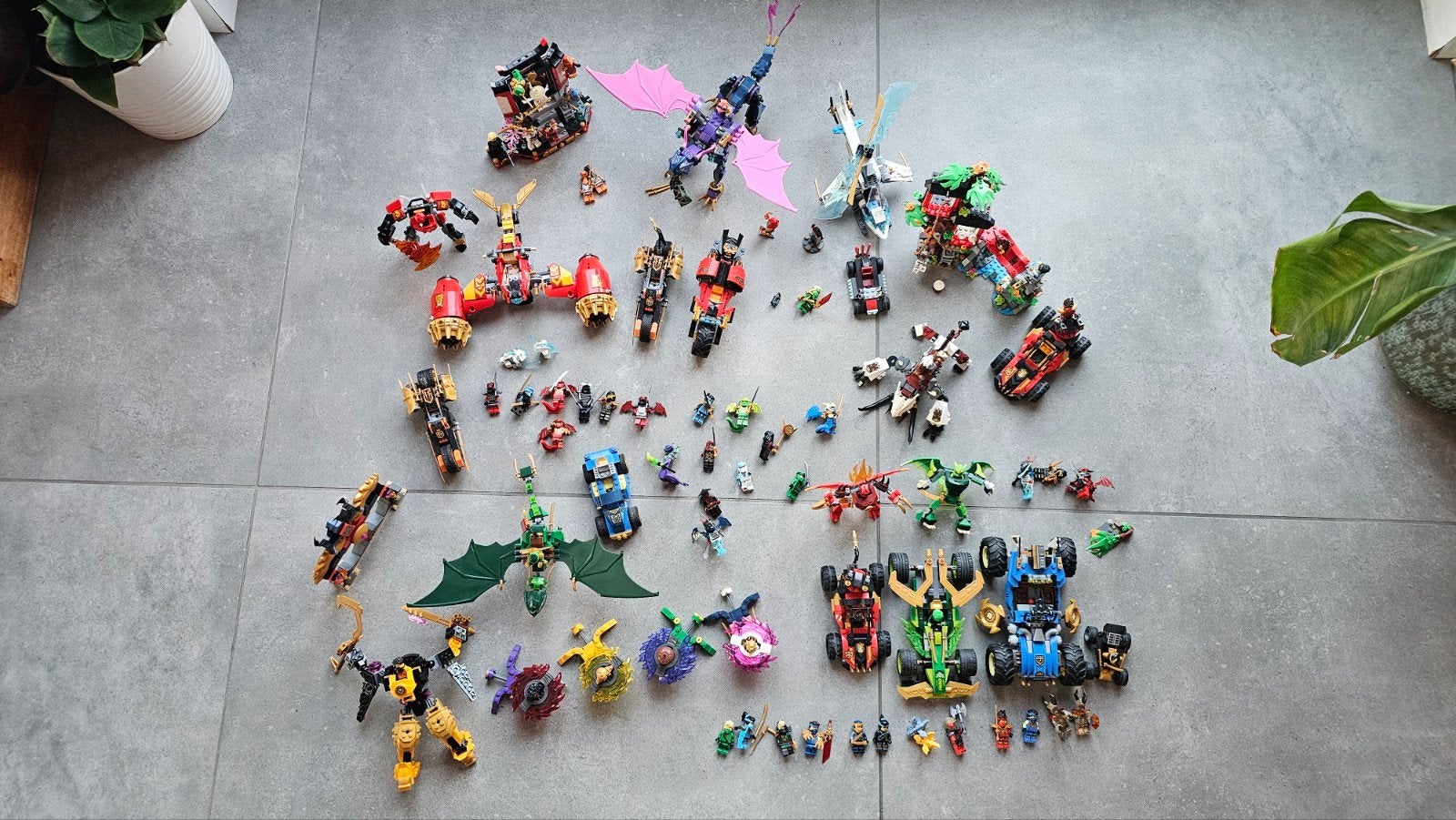 Grote collectie LEGO Ninjago sets en figuren, Ophalen of Verzenden, Zo goed als nieuw