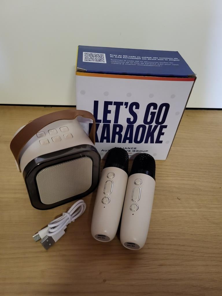 Mini karaoke set, Muziek en Instrumenten, Microfoons, Ophalen of Verzenden, Zangmicrofoon