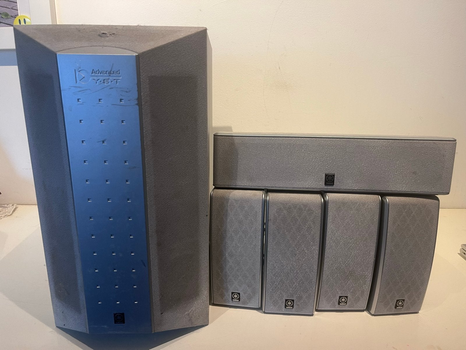 Yamaha 5.1 Dolby Surround Set met Subwoofer, Overige merken, Gebruikt, Ophalen of Verzenden, Complete surroundset