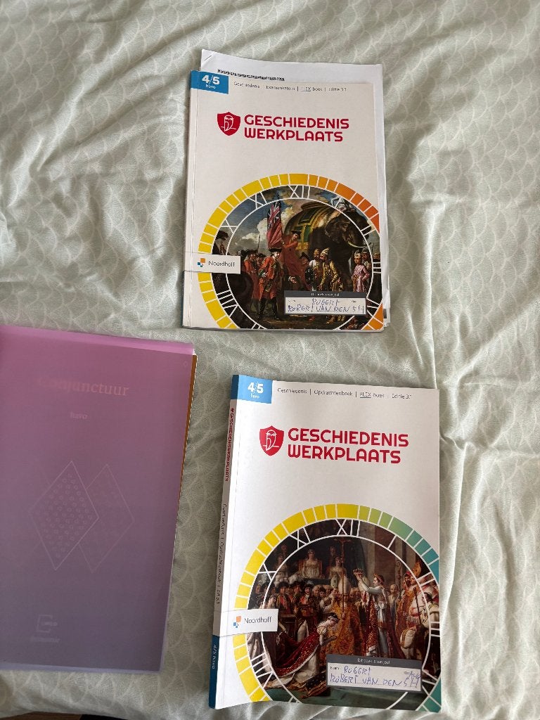 Geschiedenis boeken plus economie, Noordhoff, Ophalen of Verzenden, Zo goed als nieuw, Economie en Marketing