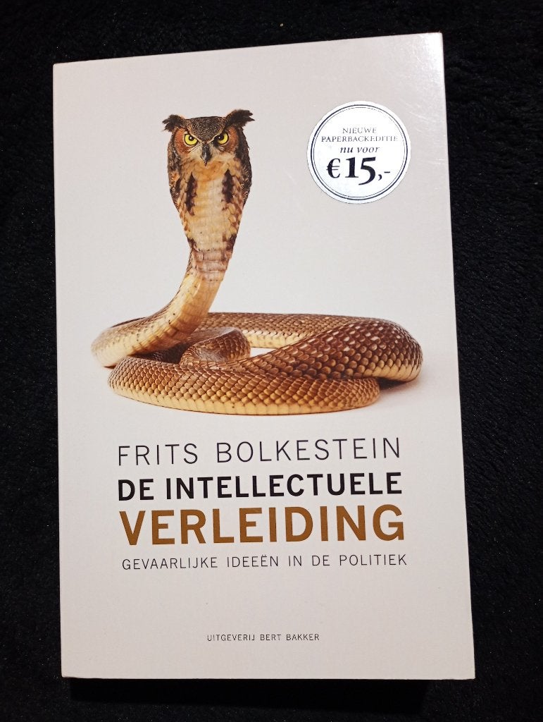 Frits Bolkestein, De intellectuele verleiding [GESIGNEERD], Ophalen of Verzenden, Gelezen, Nederland