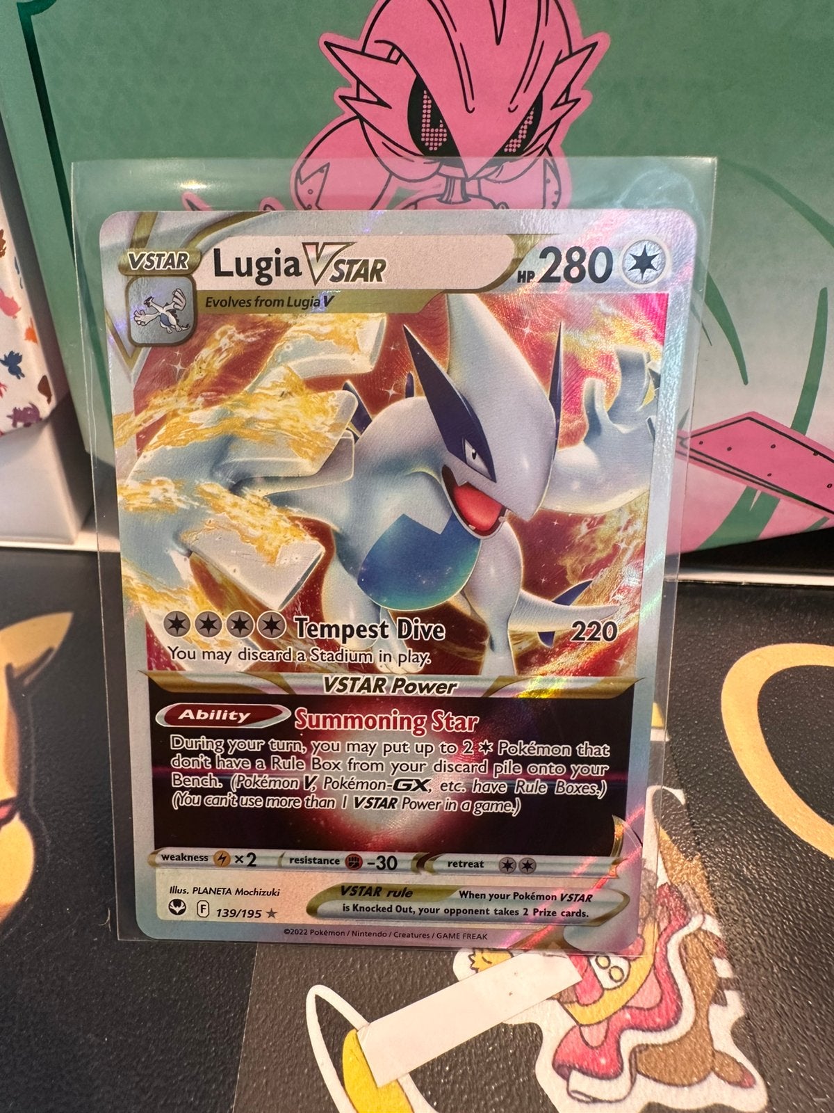 Lugia VSTAR (SIT 139), Ophalen of Verzenden, Nieuw, Losse kaart, Foil