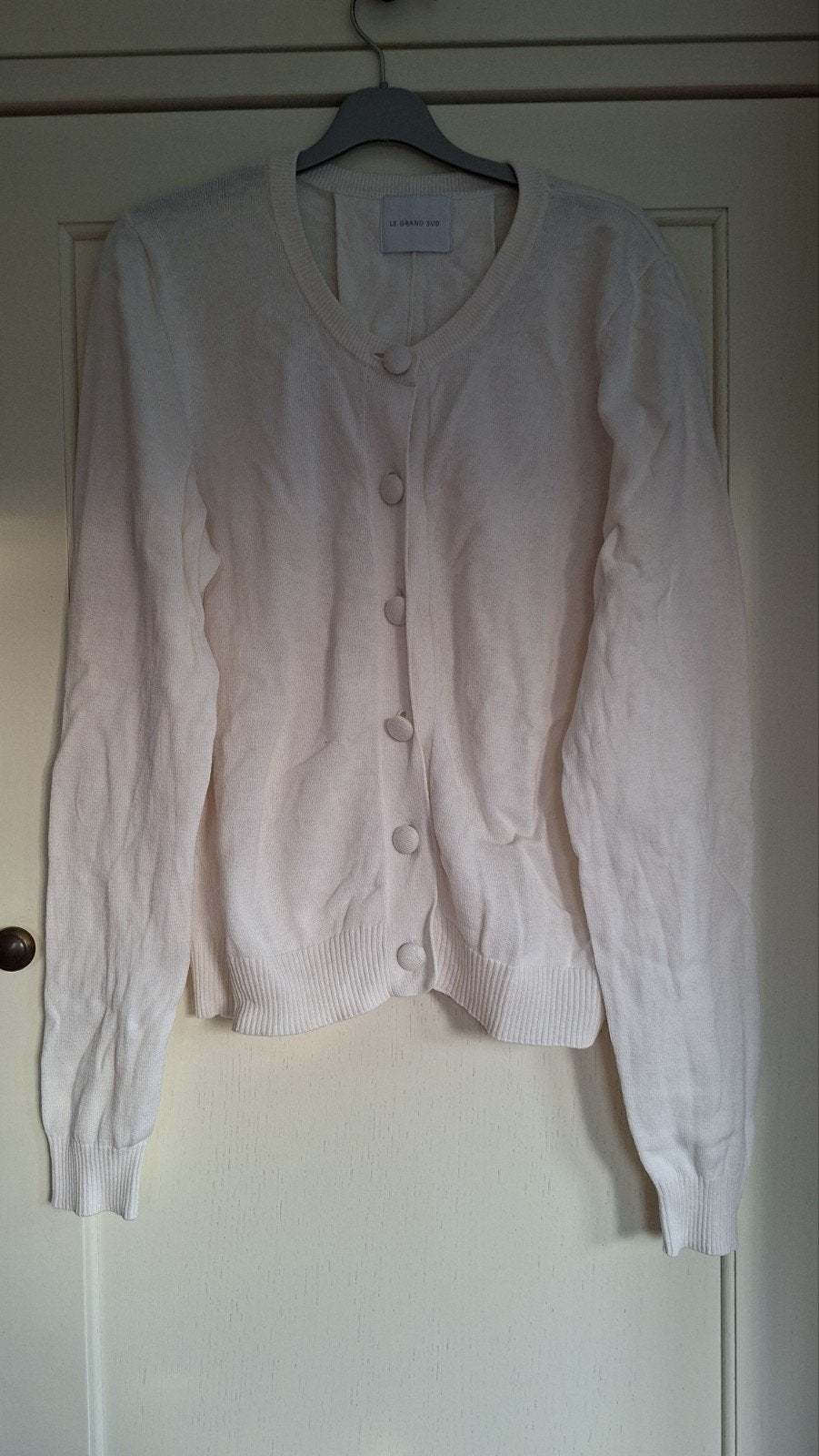 offwhite vestje, Le Geand Sud, Purdey, Kleding | Dames, Wit, Maat 42/44 (L), Ophalen of Verzenden, Zo goed als nieuw