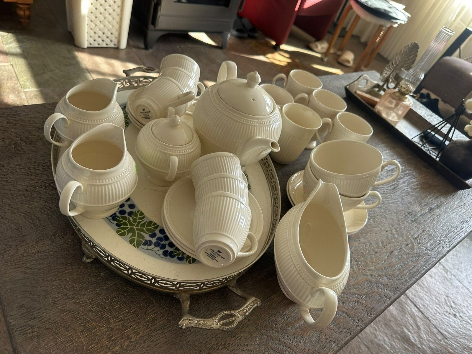 Wedgwood Edme servies - Compleet theeservies en meer, Huis en Inrichting, Ophalen of Verzenden