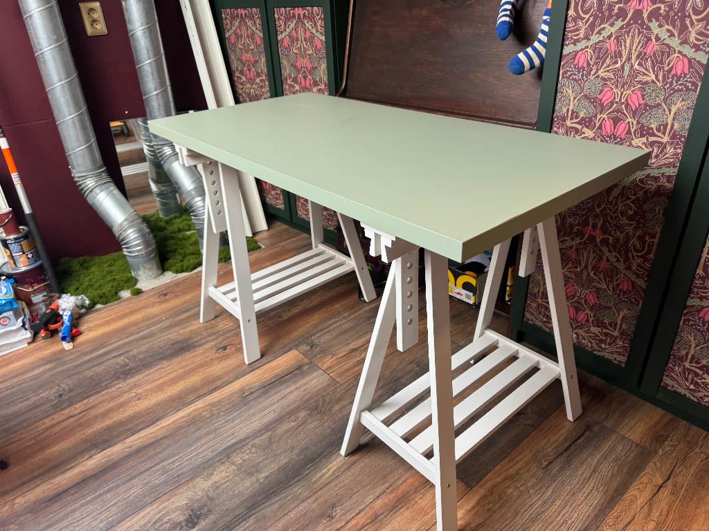 IKEA LAGKAPTEN tafel met, Ophalen, Gebruikt