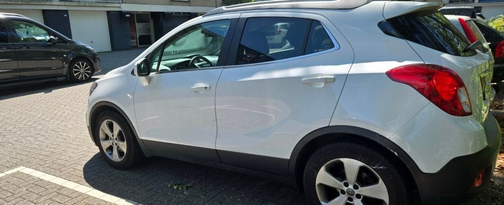 Opel Mokka 1.4 Turbo 16V S&S 103KW H6 2016 Wit, Voorwielaandrijving, Euro 6, 4 cilinders, Leder en Stof