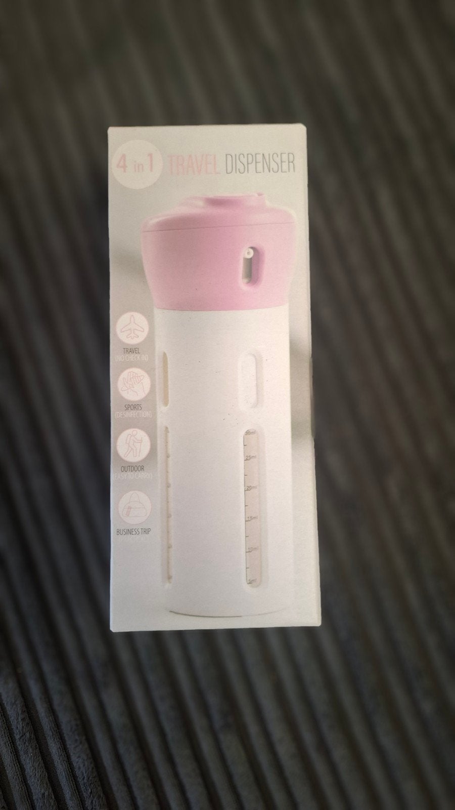 4-in-1 Reisdispenser voor shampoo, lotion, etc., Ophalen of Verzenden, Nieuw, Overige typen