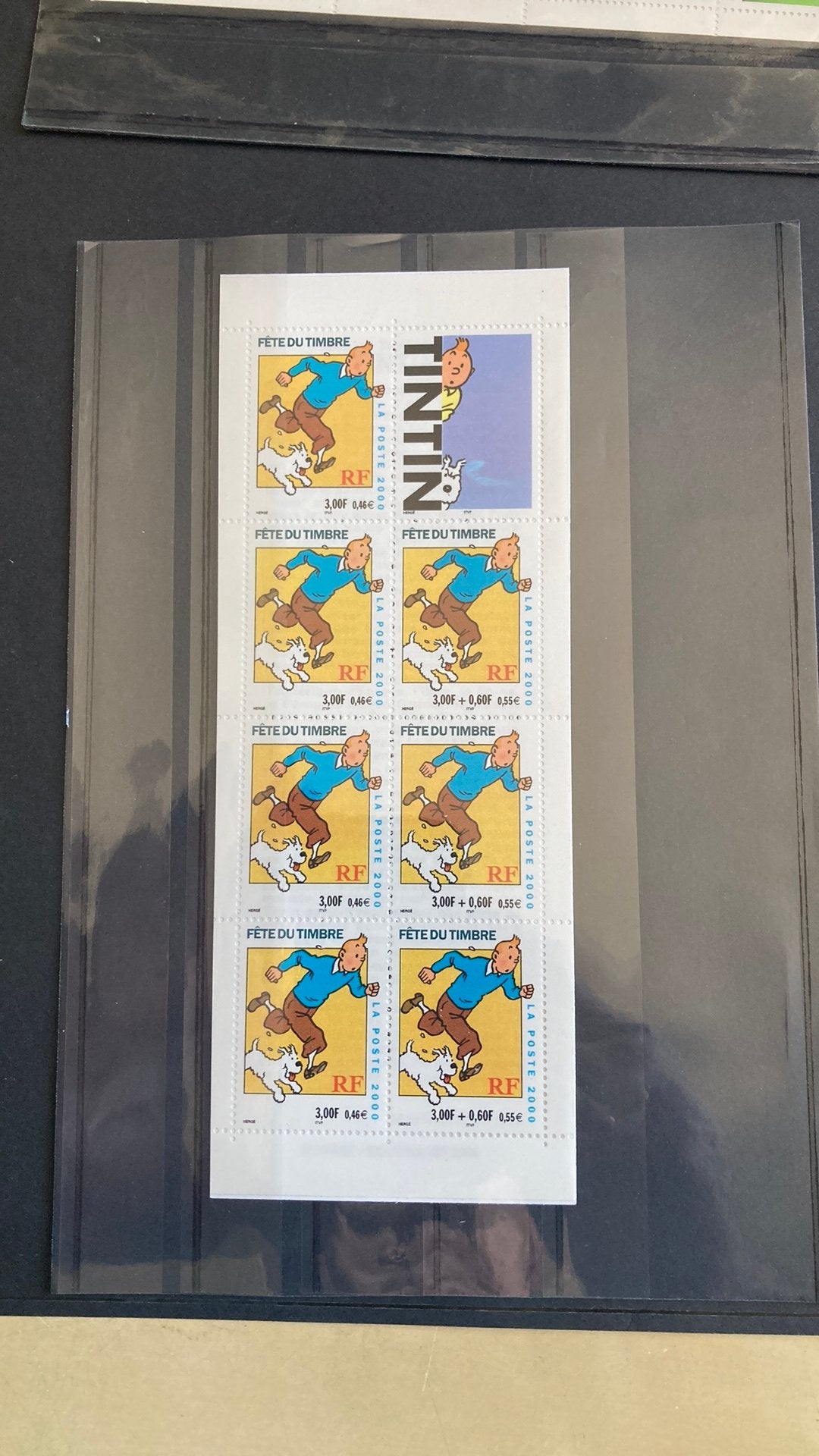 Frankrijk, boekje kuifje post fris/1387, Postzegels en Munten, Ophalen of Verzenden