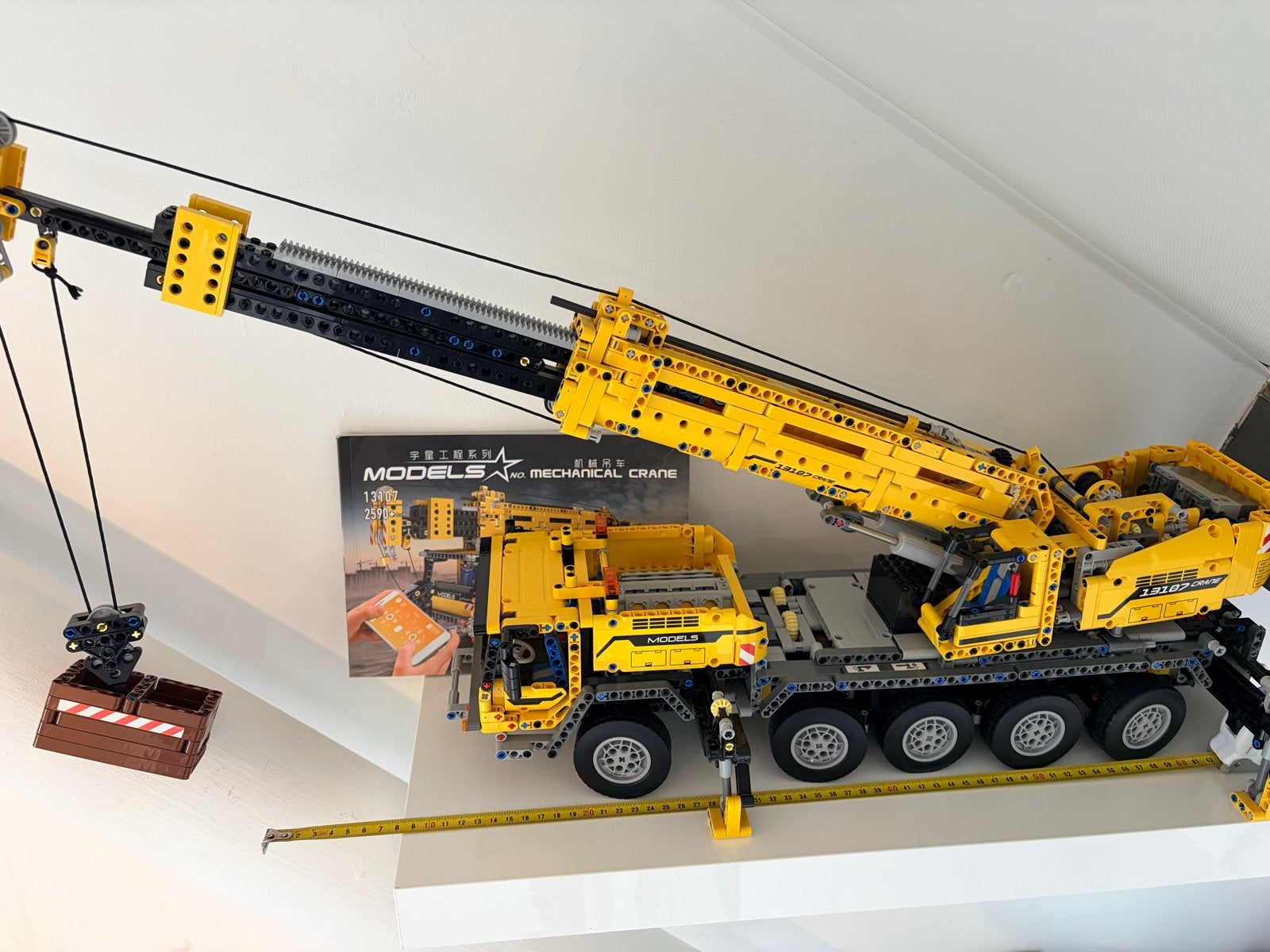 Lego Technic Kraanwagen 42009 - Volledig functioneel, Ophalen of Verzenden, Zo goed als nieuw, Overige merken