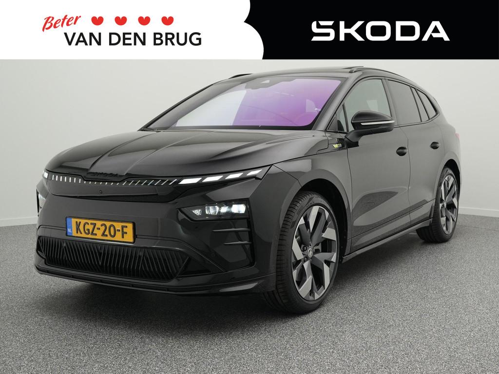 Skoda Enyaq RS 340pk | Trekhaak | Panoramadak| Business upgr, Auto's, Skoda, Bedrijf, Te koop, Enyaq, 360° camera, 4x4, ABS, Achteruitrijcamera