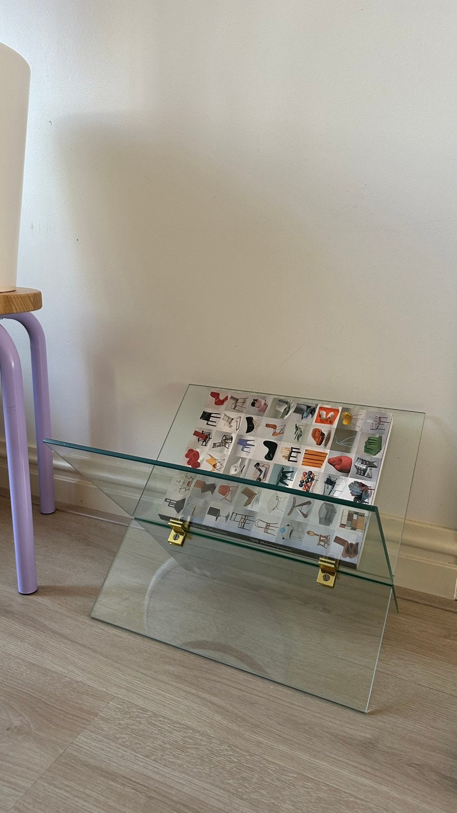 Vintage glazen lectuurbak | Jaren 70 retro, Ophalen, Zo goed als nieuw