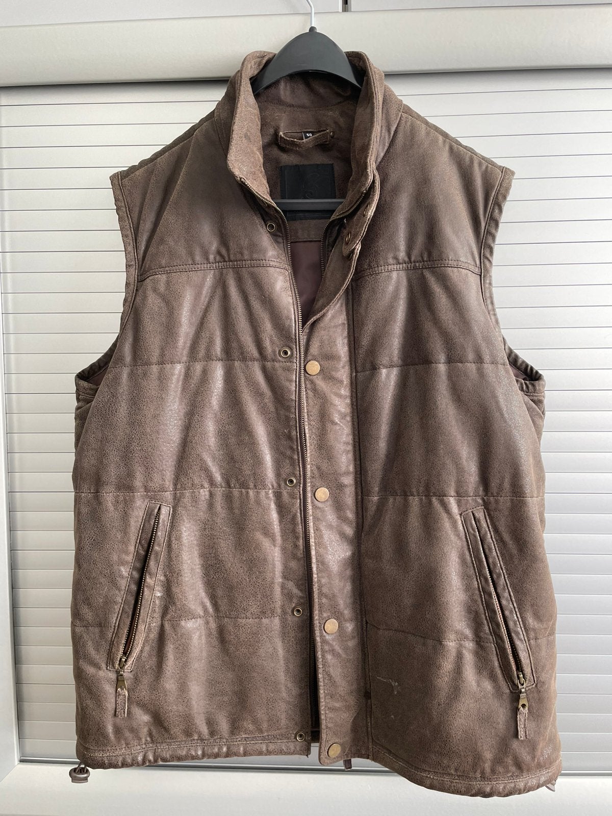 Jack / bodywarmer maat 50, Ophalen of Verzenden, Gedragen, Maat 48/50 (M), Bruin