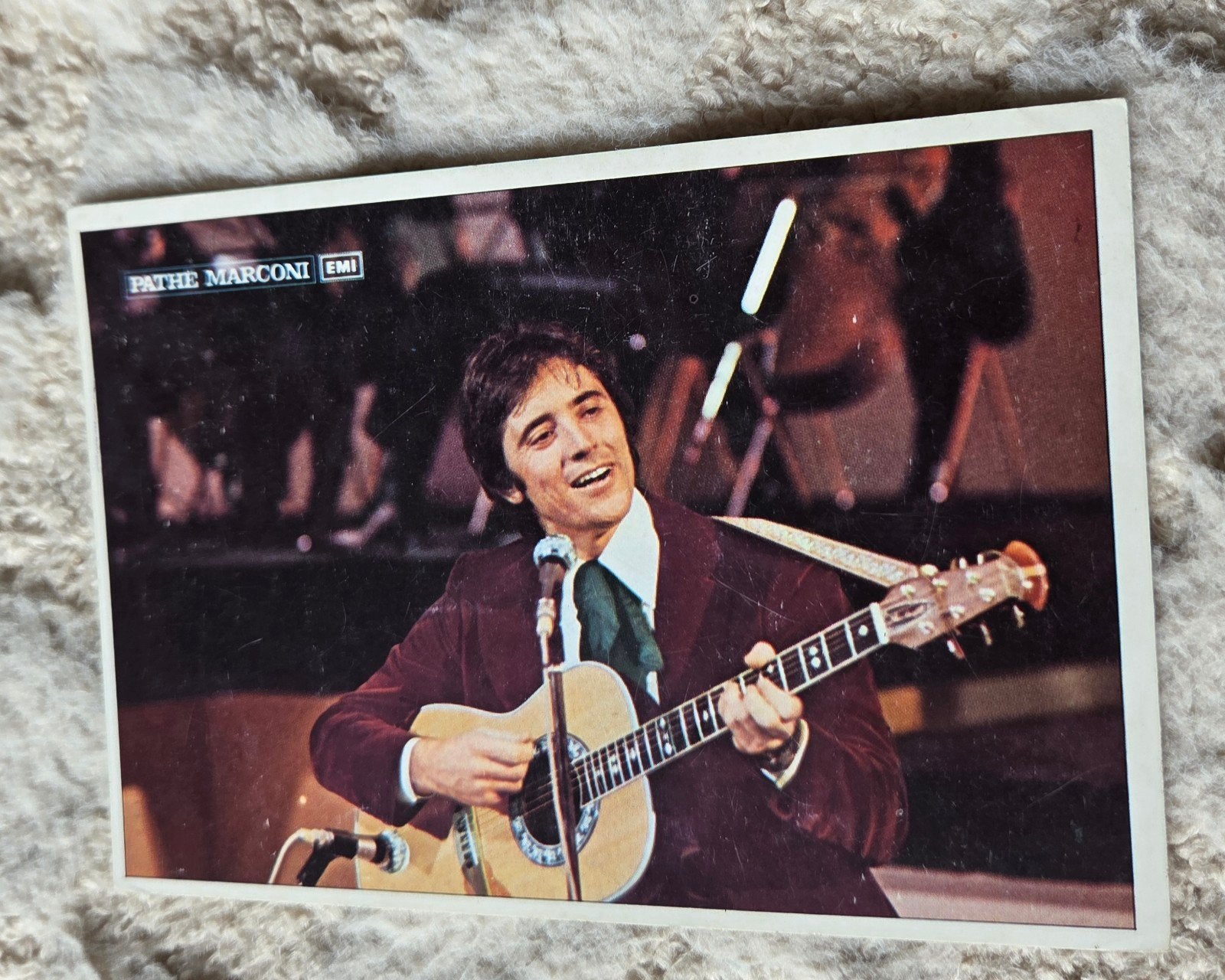 Sacha Distel - Hit Collection Figurine Panini #65, Verzenden, 1980 tot heden, Ongelopen, Sterren en Beroemdheden