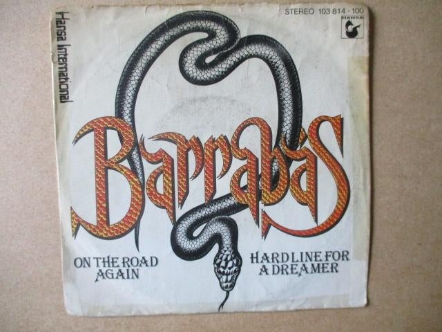 s1102 barrabas - on the road again, Ophalen, Gebruikt, Overige genres, 7 inch