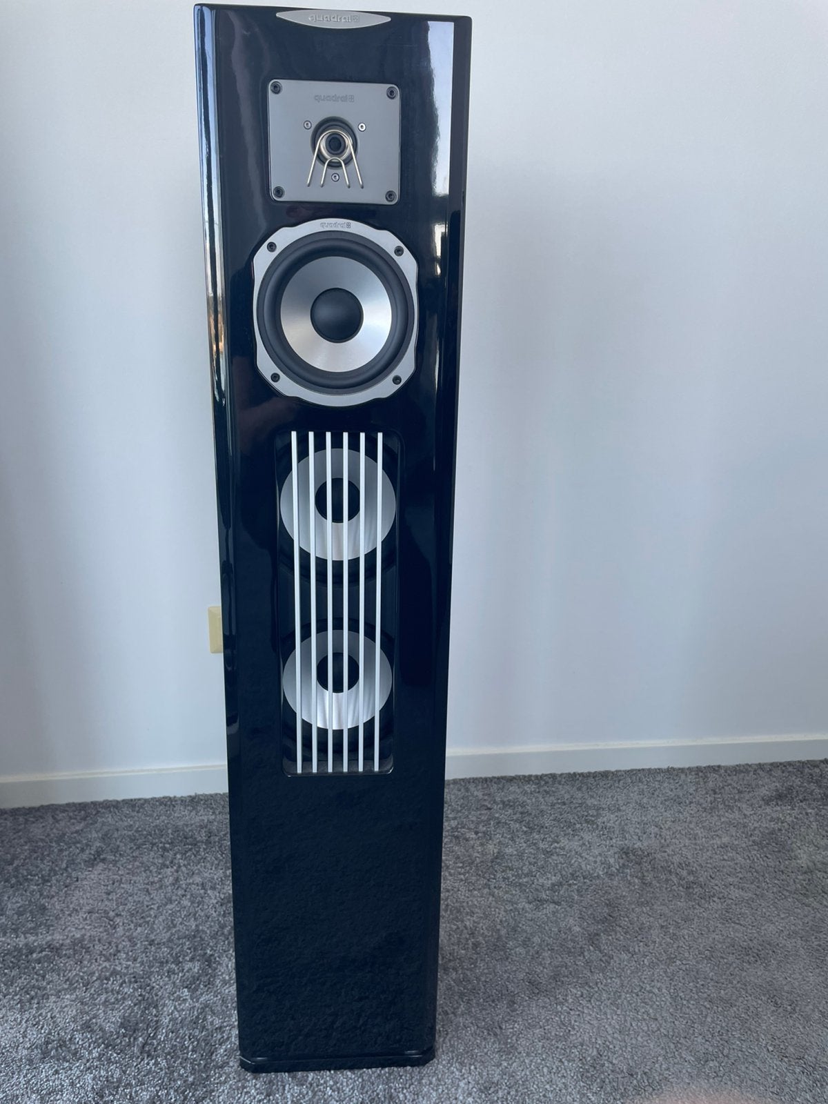 Speakers Quadral Platinum M4, Vloerstaande luidspreker, Zo goed als nieuw, Ophalen, 150 watt of meer