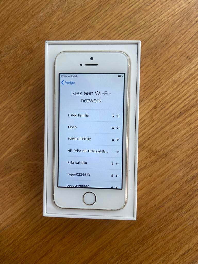 iPhone SE (2016) 16GB - Scherm werkt niet helemaal goed, Telecommunicatie, Mobiele telefoons | Apple iPhone, Gebruikt, 16 GB, Wit