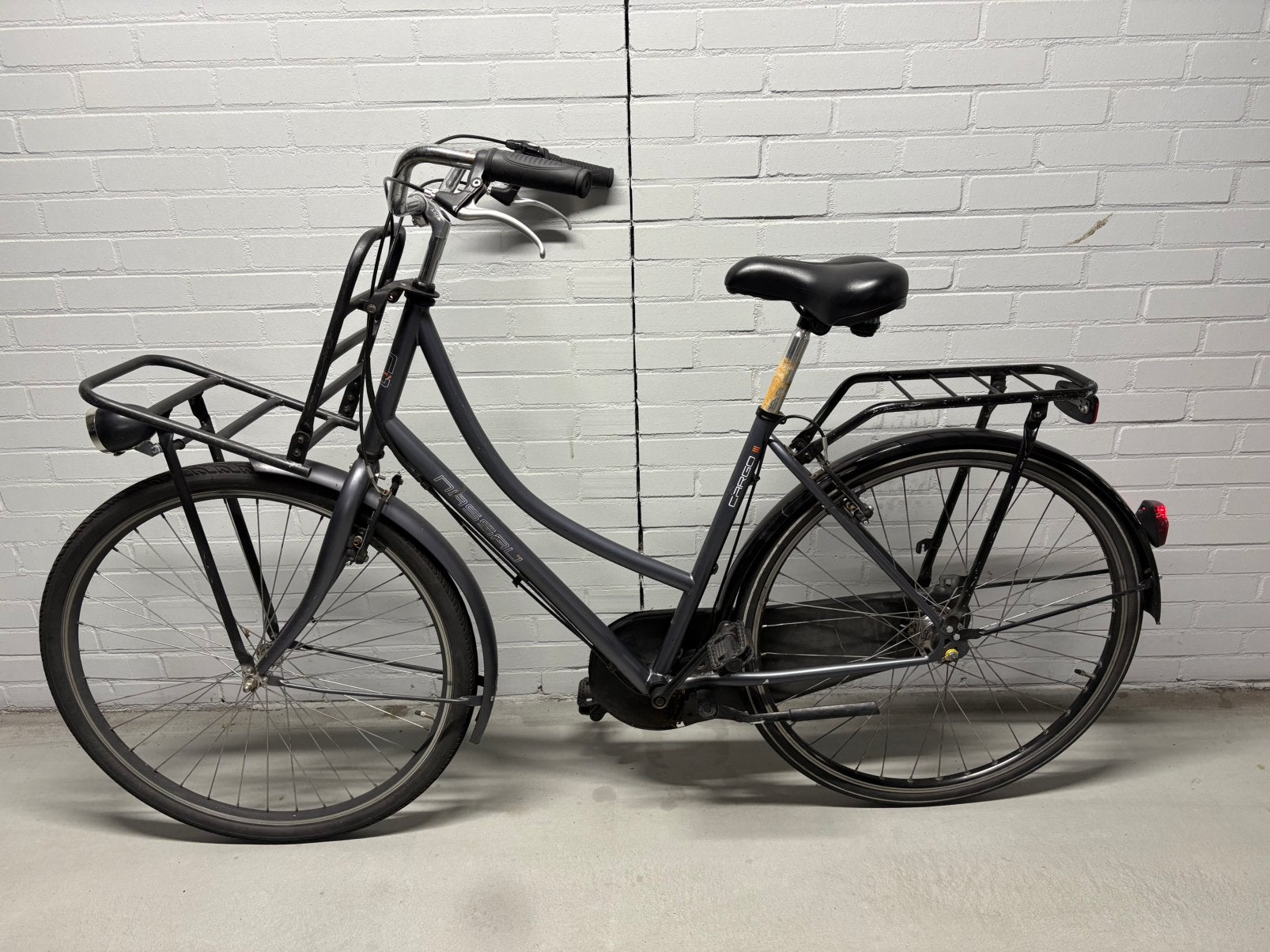 Nassau Cargofiets 3 versnellingen 28inch, Fietsen en Brommers, Fietsen | Dames | Omafietsen, Ophalen, Gebruikt, Versnellingen