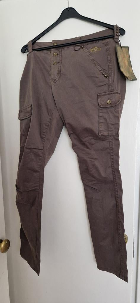 Jeans merk MOS MOSH, Kleding | Dames, Broeken en Pantalons, Maat 38/40 (M), Bruin, Nieuw, Ophalen of Verzenden