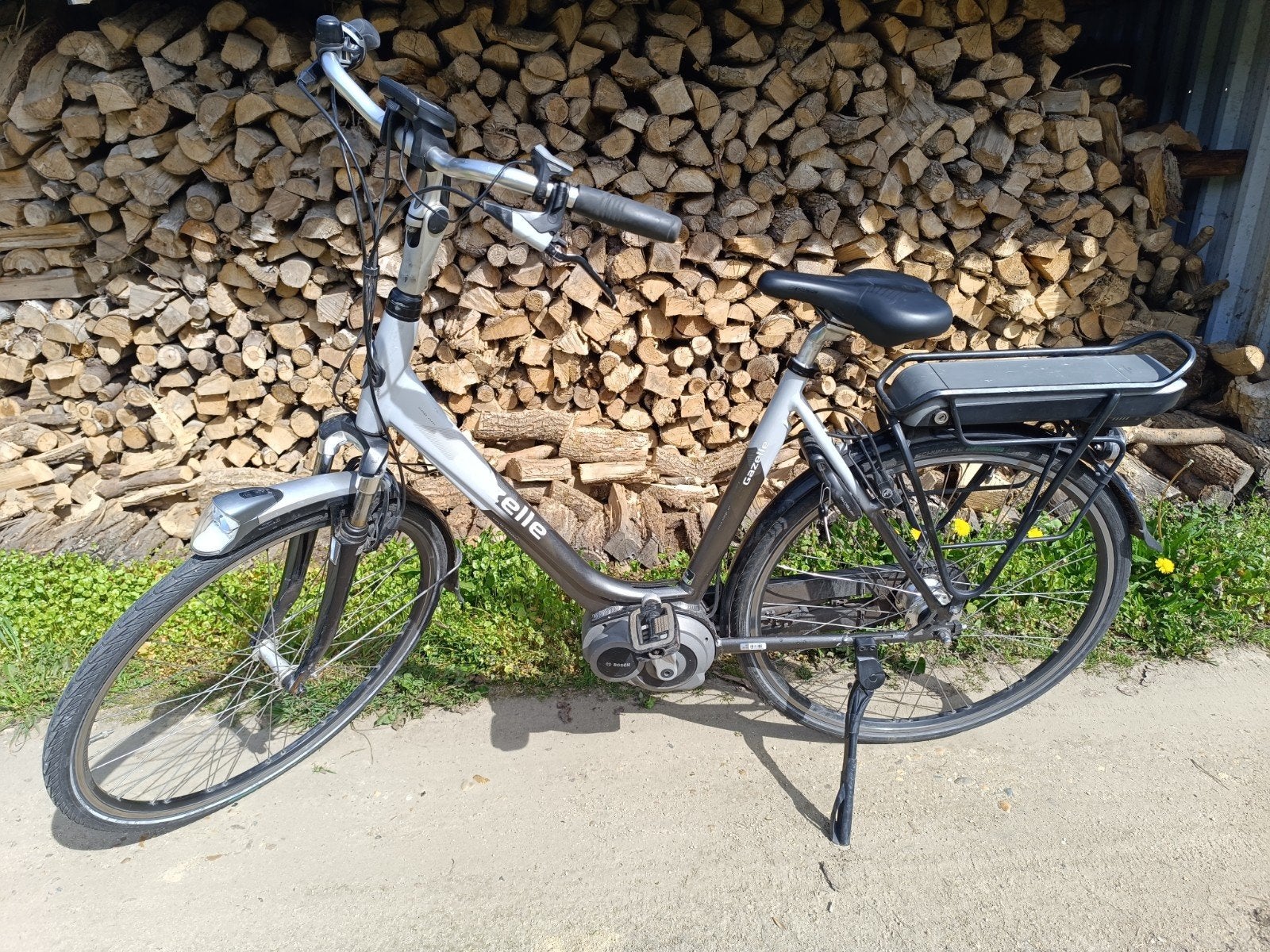 Gazelle bosch middenmotor, 55 tot 59 cm, Ophalen, Zo goed als nieuw, Gazelle