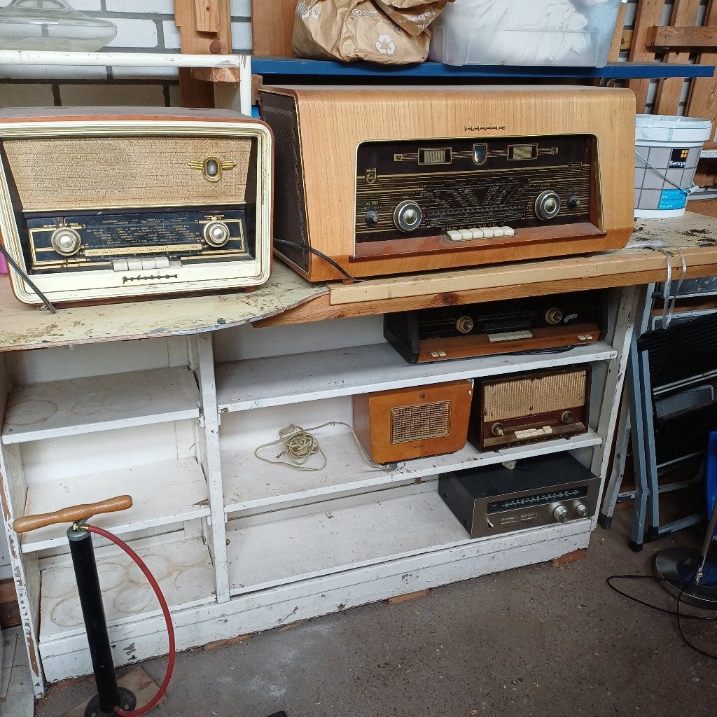 5 antieke radio's, Antiek en Kunst, Antiek | Tv's en Audio, Ophalen