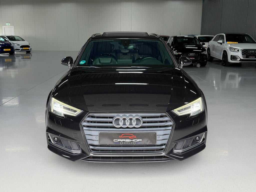 Audi A4 1.4 TFSI Sport Pro Line S PANO/SFEER/CAMERA/ACC/FULL, Zwart, 150 pk, A4, Zwart