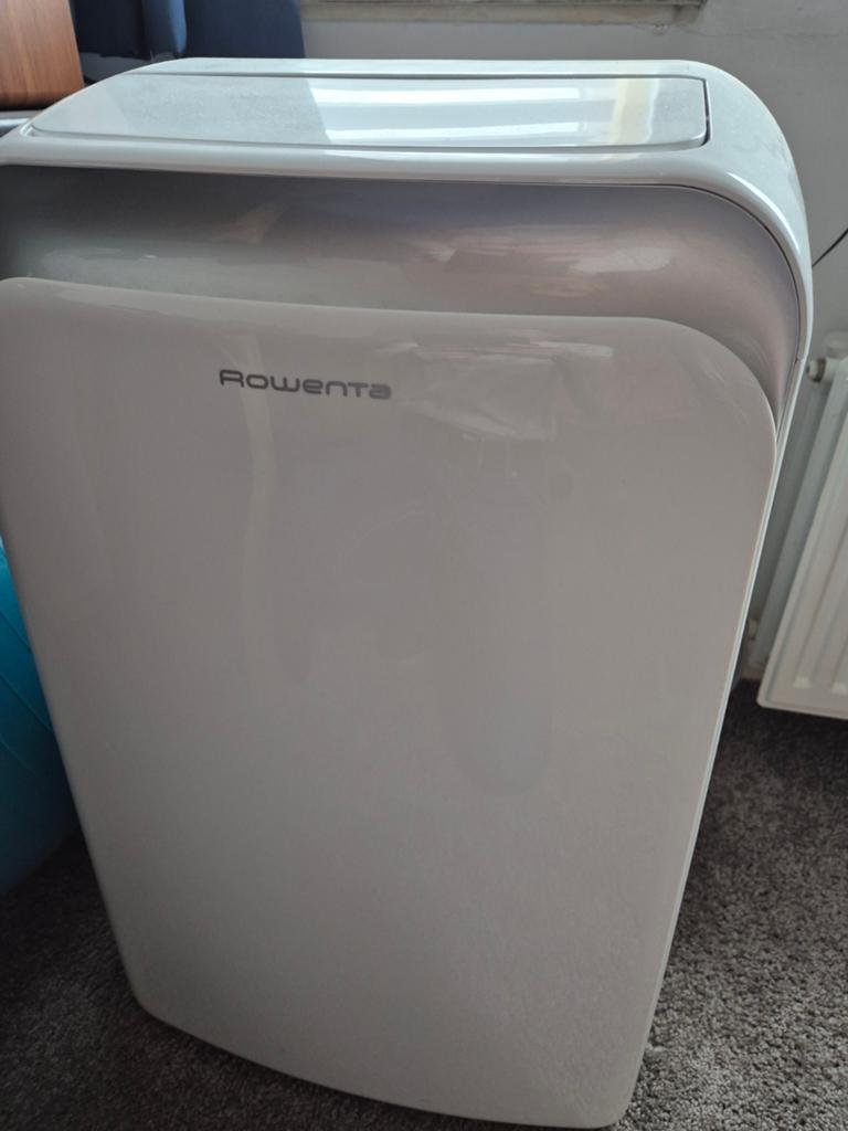 Rowenta Mobiele Airco RWAC1200H - Koelen en Ontvochtigen, Ophalen, Koelen en Ontvochtigen, Minder dan 60 m³, Timer