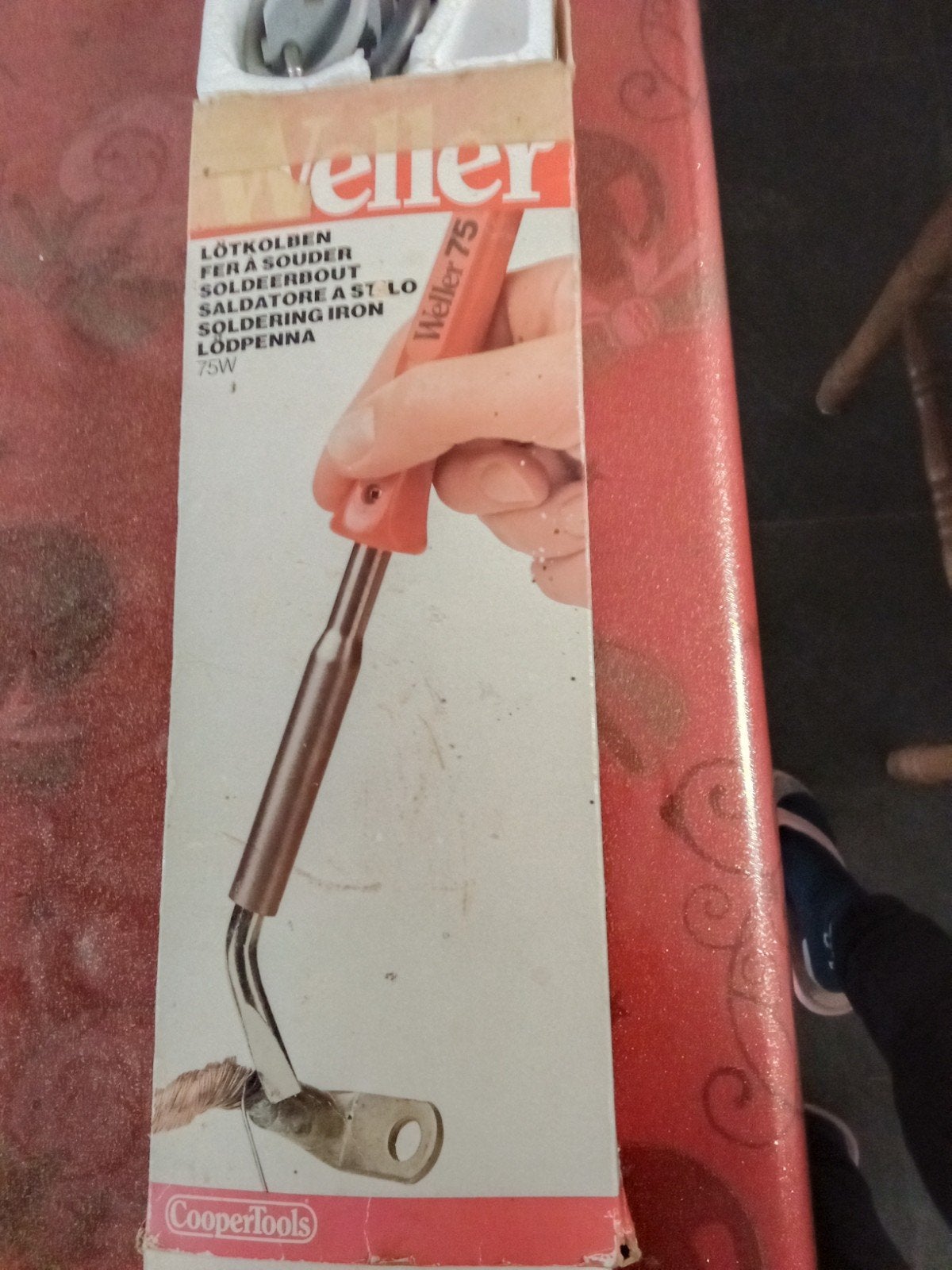 Weller 75W Soldeerbout - Vintage en Functioneel, Doe-het-zelf en Verbouw, Gereedschap | Overige machines, Ophalen of Verzenden