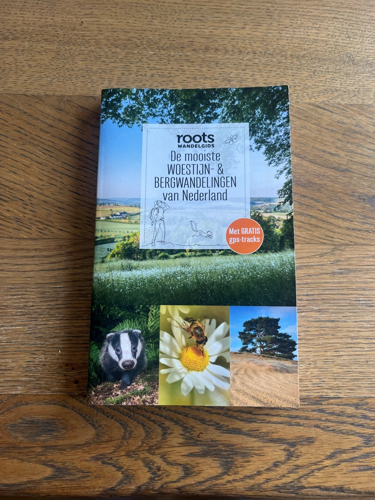 Roots Wandelgids: Woestijn- & Bergwandelingen Nederland, Overige merken, Fiets- of Wandelgids, Europa, Nieuw